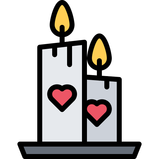 Candles Coloring Color icon