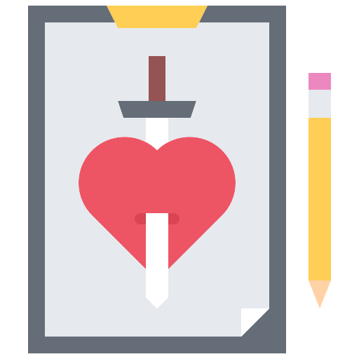 skizzieren Coloring Flat icon