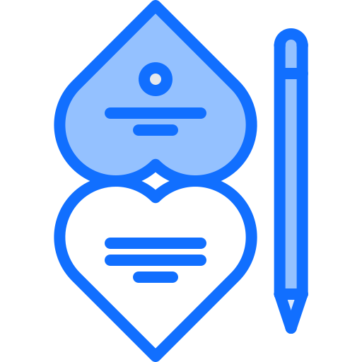 tarjeta Coloring Blue icono
