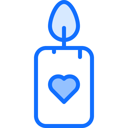 vela Coloring Blue icono