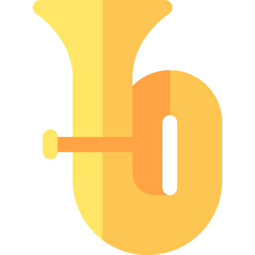 tuba Basic Rounded Flat icona