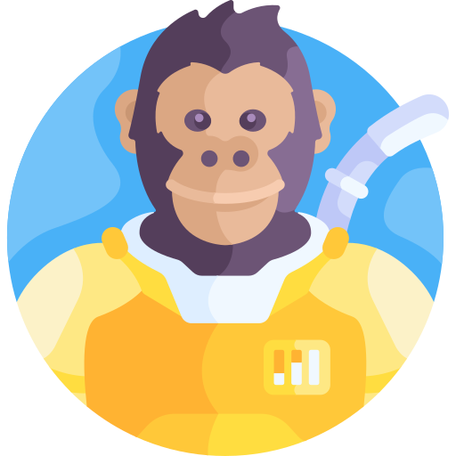 Monkey Detailed Flat Circular Flat icon