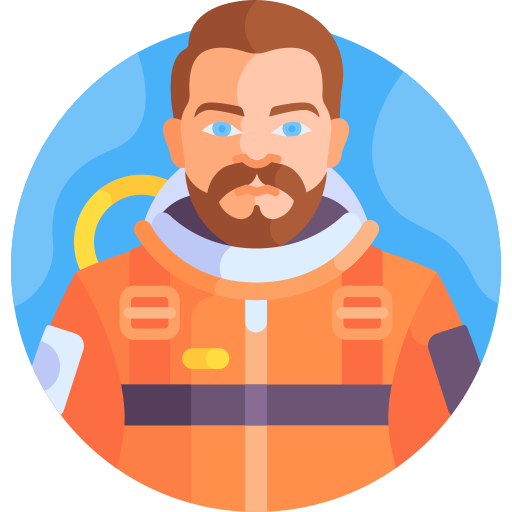 astronaut Detailed Flat Circular Flat icon