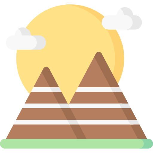 Pyramid Special Flat icon