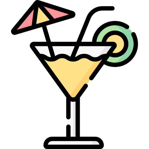 cocktail Special Lineal color icon