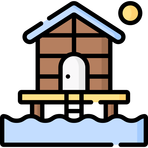 cabaña Special Lineal color icono
