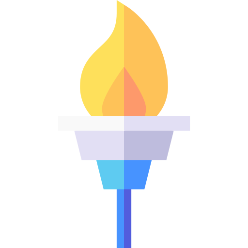 Факел Basic Straight Flat иконка