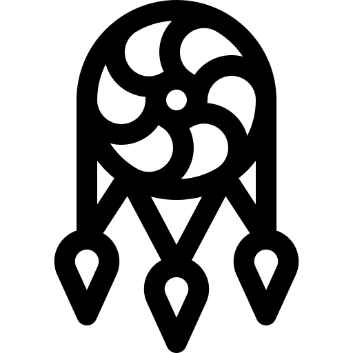 dromenvanger Basic Rounded Lineal icoon