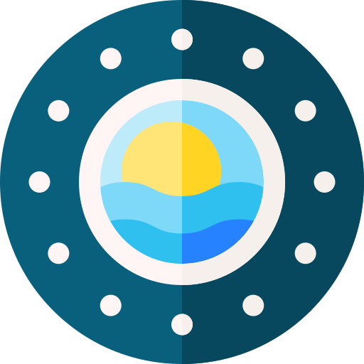 Porthole Basic Rounded Flat icon