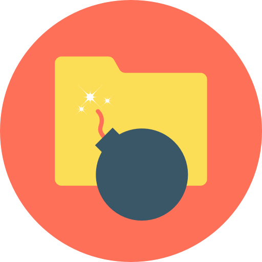 フォルダ Flat Color Circular icon