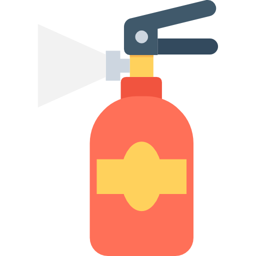 Fire extinguisher Flat Color Flat icon