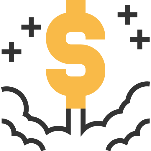 Dollar Meticulous Yellow shadow icon