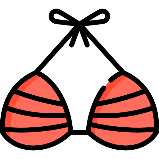 비키니 Special Lineal color icon