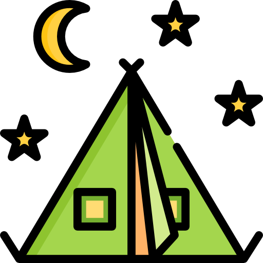 テント Special Lineal color icon