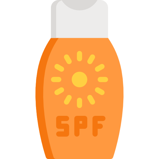 zonnebrandcrème Special Flat icoon
