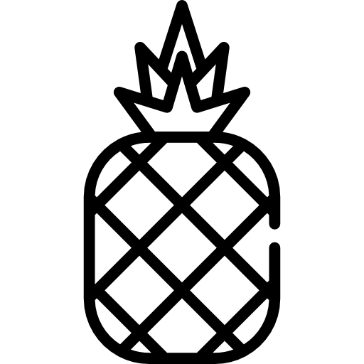 ananas Special Lineal ikona