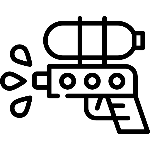 물총 Special Lineal icon