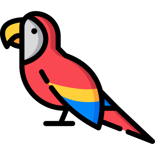 perroquet Special Lineal color Icône
