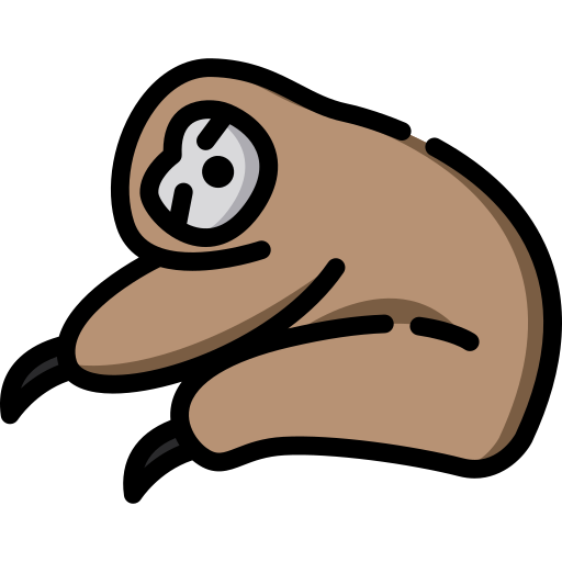 Sloth Special Lineal color icon