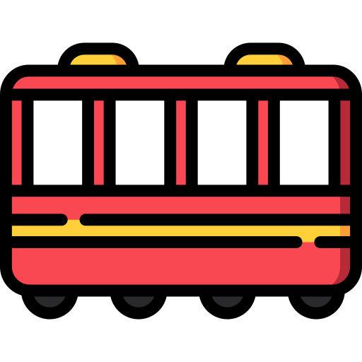 Tram Special Lineal color icon