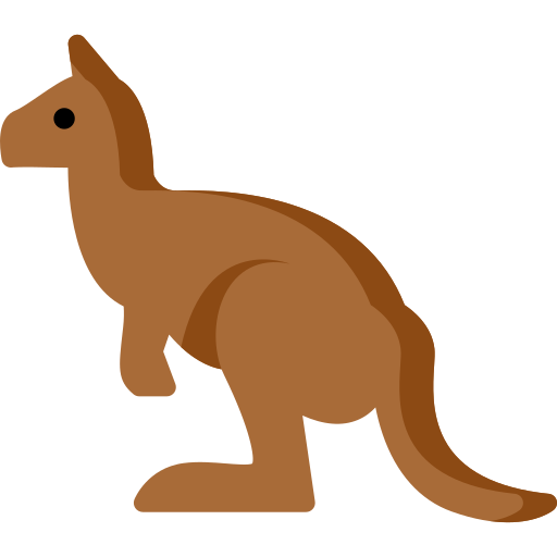 kangoeroe Special Flat icoon