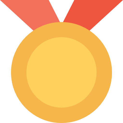 Medal Flat Color Flat icon