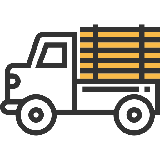 トラック Meticulous Yellow shadow icon