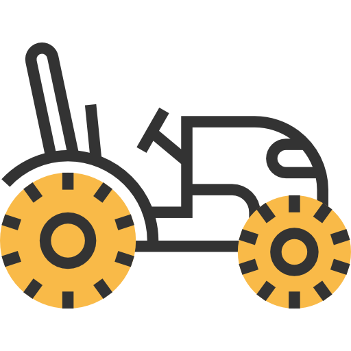 Tractor Meticulous Yellow shadow icon