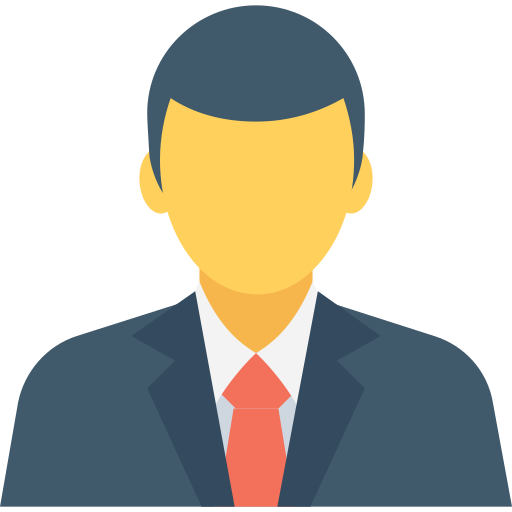 Businessman Flat Color Flat icon