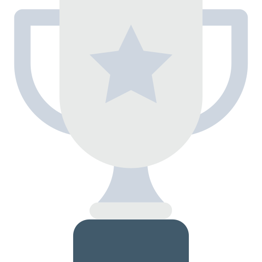 Trophy Flat Color Flat icon
