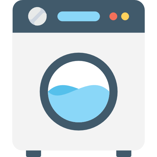 세탁기 Flat Color Flat icon