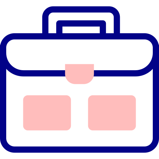 スーツケース Detailed Mixed Lineal color icon