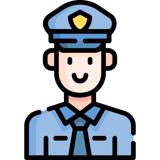poliziotto Special Lineal color icona