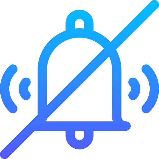 공고 Basic Gradient Lineal color icon