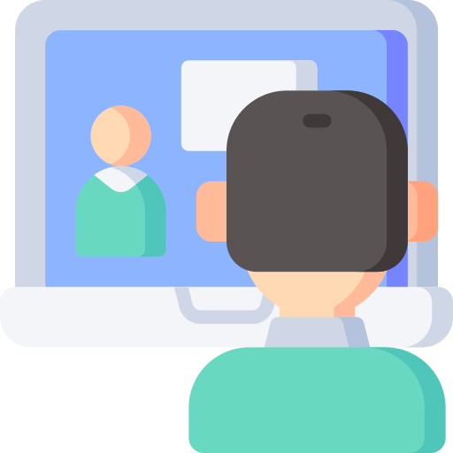 Elearning Special Flat icon