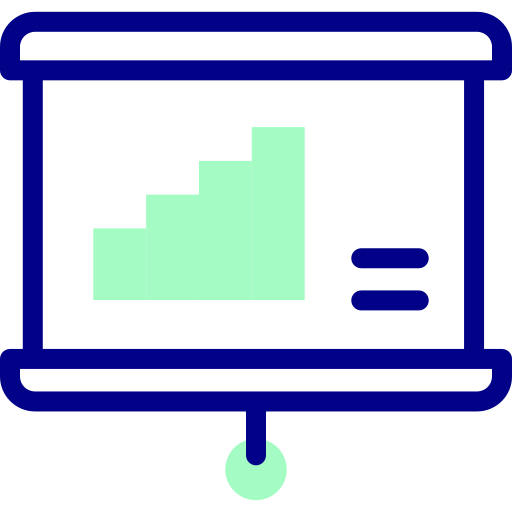 präsentation Detailed Mixed Lineal color icon