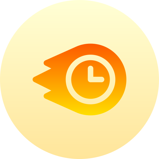 godziny największej oglądalności Basic Gradient Circular ikona