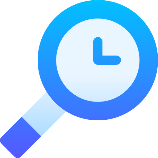 Time management Basic Gradient Gradient icon