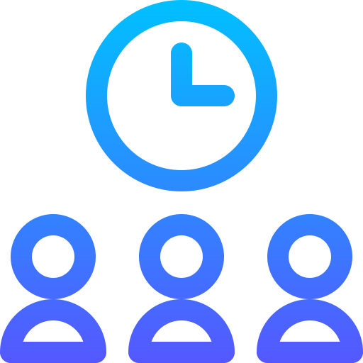 Meeting Basic Gradient Lineal color icon