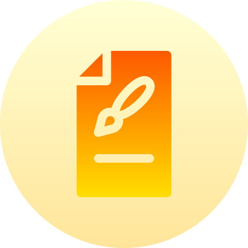 psdファイル Basic Gradient Circular icon