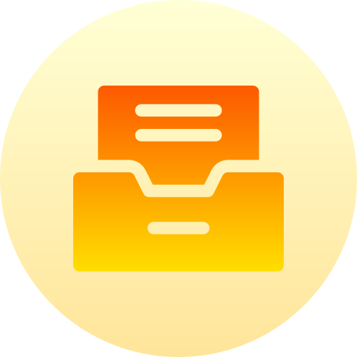 mappe Basic Gradient Circular icon