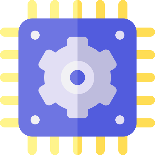 cpu Basic Rounded Flat icon