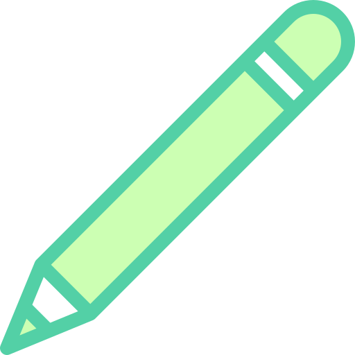 ołówek Detailed color Lineal color ikona