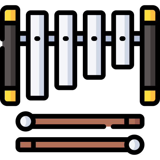 木琴 Special Lineal color icon