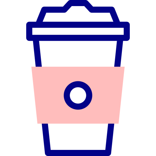 Кофейная чашка Detailed Mixed Lineal color иконка