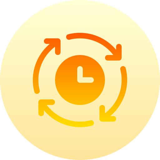 pianificazione Basic Gradient Circular icona