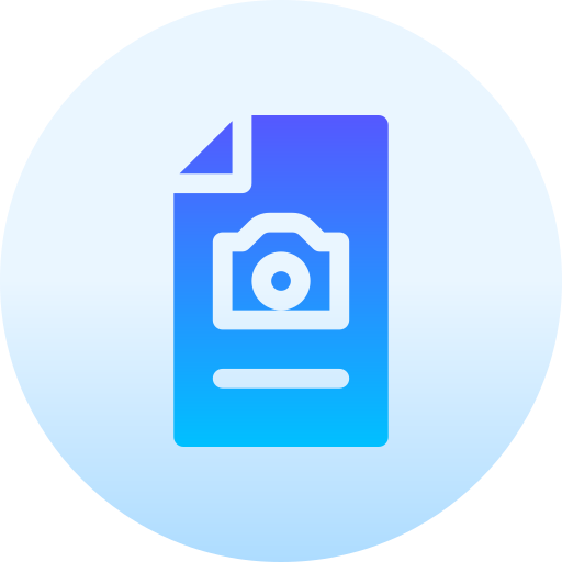 jpgファイル Basic Gradient Circular icon