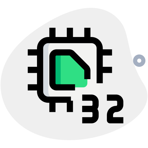 32 bits Generic Rounded Shapes icono