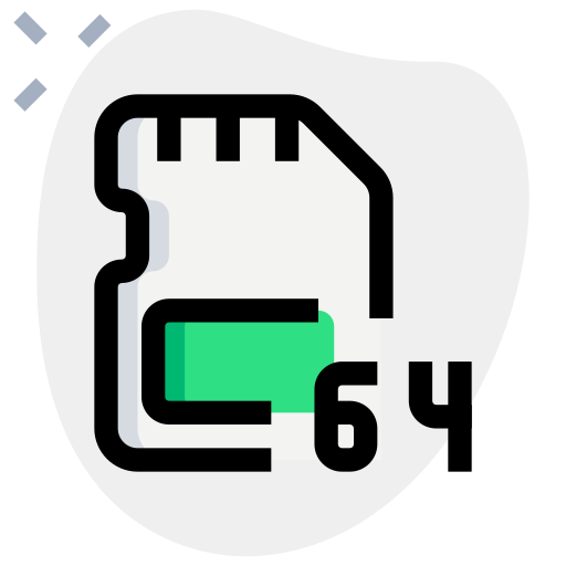 Memory size Generic Rounded Shapes icon