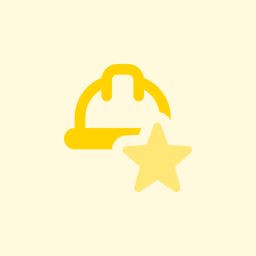 estrella Pixel Perfect Tritone icono